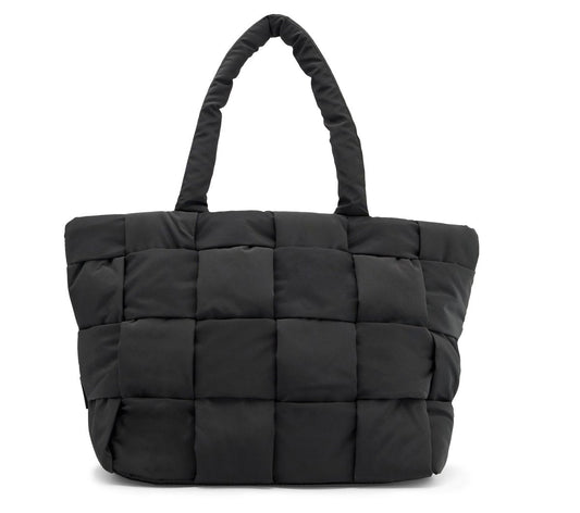 Quilted Checkered Shopper Bag | Skechers sale