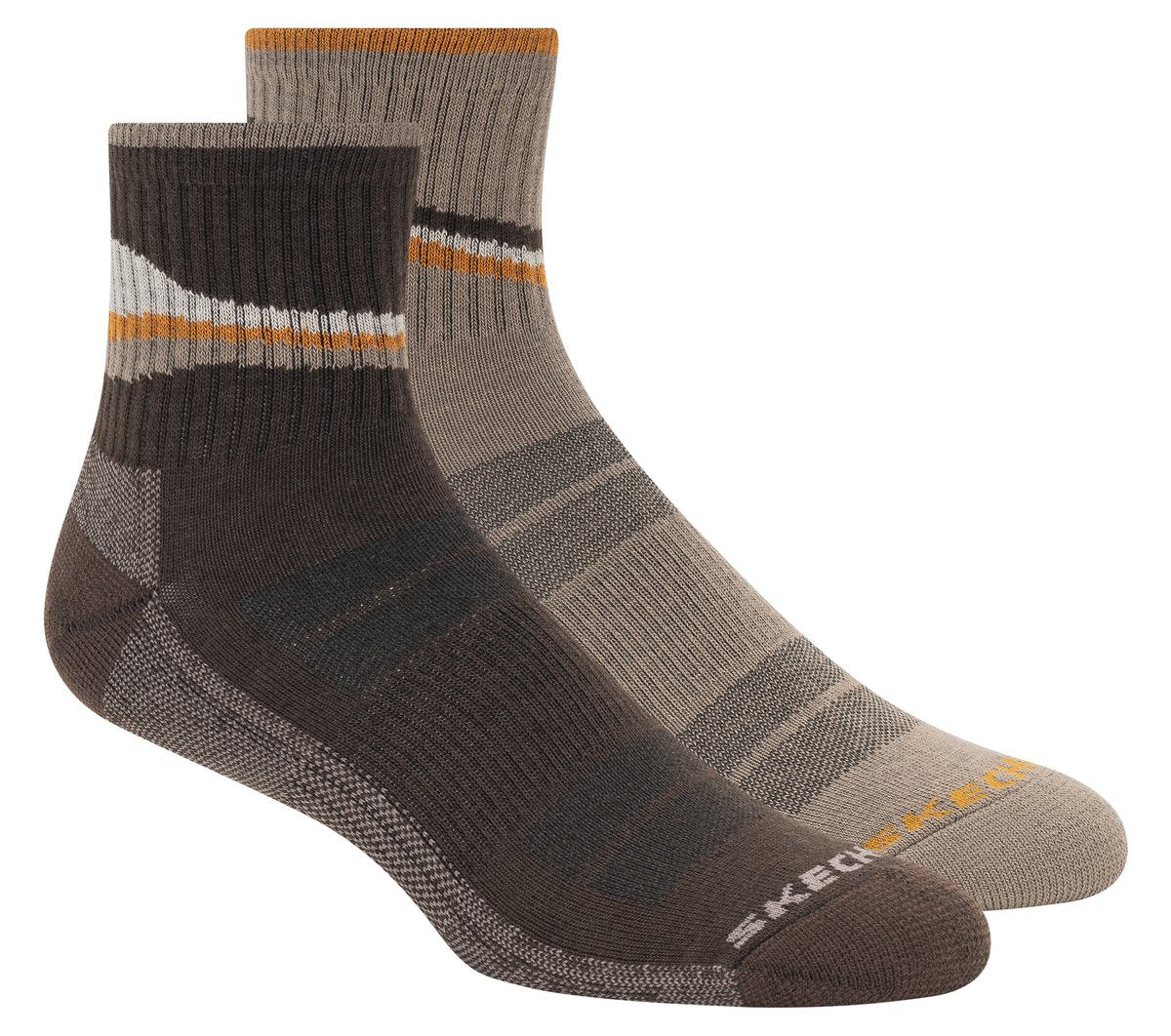 2 Pack Men's Quarter Trail Socks | Skechers discount