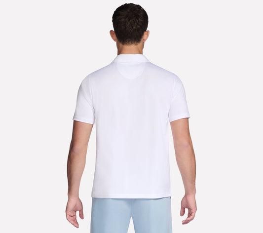 GO DRI Charge Palm Stripe Polo | Men Skechers outlet