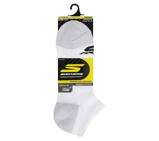 3 Pack Men's Terry Low Cut Socks | Skechers on sale