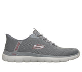 GRAY / RED