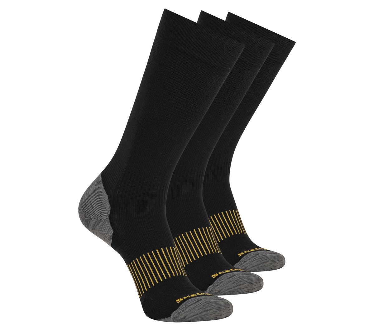 Work: 3 Pack Men's Over Calf Compression Socks | Skechers on sale