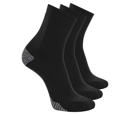 3 Pack Men's Performance Running High Quarter Socks | Skechers online
