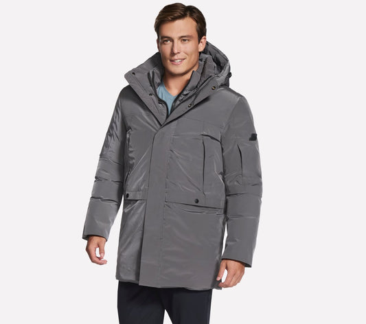 Non-Quilted Parka | Men Skechers discount