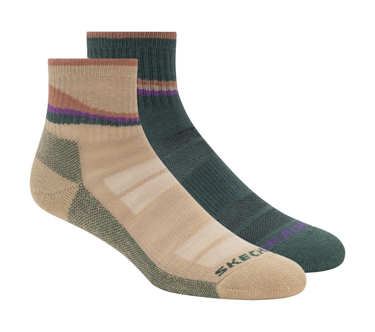 2 Pack Women's Trail Quarter Socks | Skechers sale - US 1218