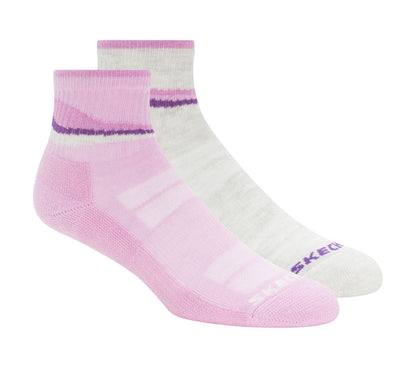2 Pack Women's Trail Quarter Socks | Skechers sale - US 1218