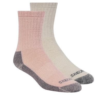 2 Pack Women's Crew Wool Socks | Skechers on sale - US 7917