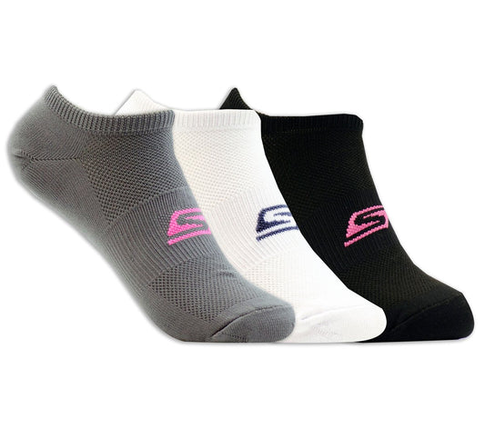 3 Pack No Show Stretch Socks | Skechers sale - US 6444